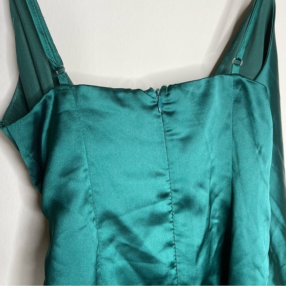 Saints + Secrets | Shine Faux Wrap Mini Dress - Picture 5 of 7